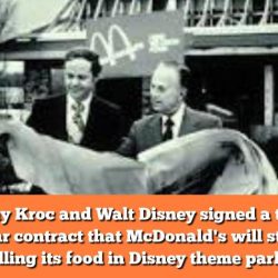 Walt disney and ray kroc