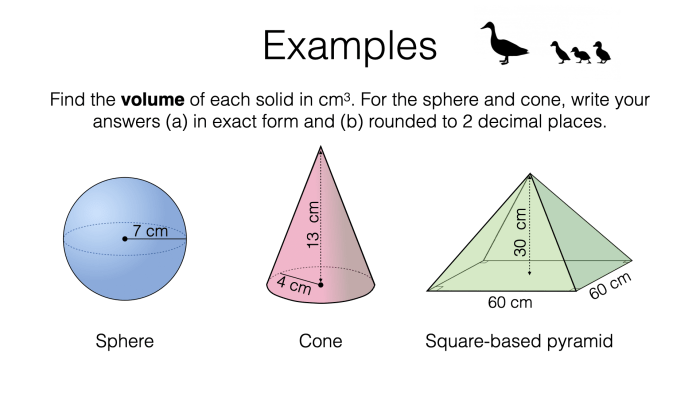 Surface areas of pyramids and cones practice