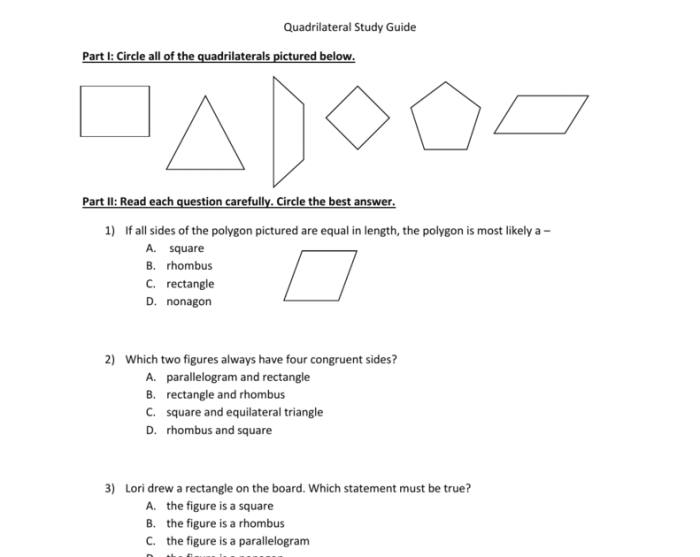 Unit 7 polygons and quadrilaterals homework 2 answer key