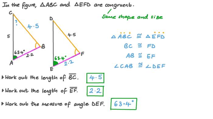 Abc congruent triangle congruence triangles class ex why explain advertisement